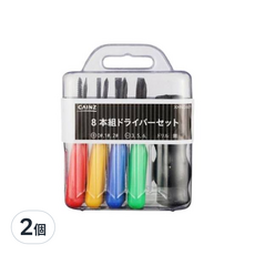 OCTOPUS 章魚牌 螺絲起子10支組 家用DIY 附膠殼, 2個