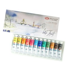 White Night 白夜 水彩顏料, 10ml, 24色