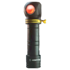 armyTek ELF C2 頭燈/手電筒, 1100流明, 2024新版TYPE-C充電, 黑色, 1個