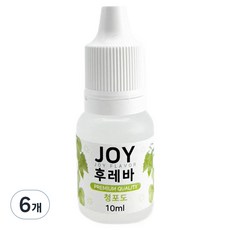 아로미조이 조이후레바 슬라임재료, 6개, 청포도