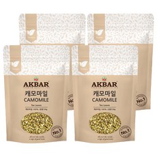 AKBAR 阿克巴 洋甘菊花草茶, 50g, 1包, 4包