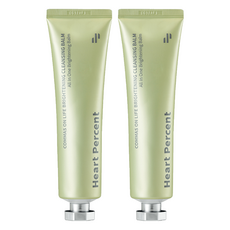 [비건뷰티] 하트퍼센트 콤마스 온 라이프 브라이트닝 클렌징 밤, 80ml, 2개
