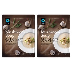 清淨園 蘑菇奶油濃湯, 1kg, 2包