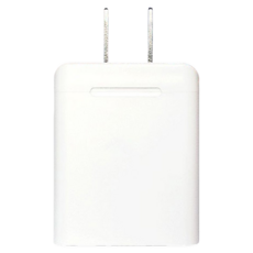 Dr.AV 聖岡科技 2.4A USB 極速充電器 雙USB孔 12W, 白色, 1個