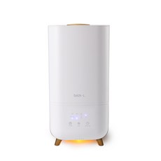 ZESPA Brick-L 低噪音易清潔大容量加濕器 4L, ZPH2031（白+木）