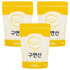 SODA SCHOOL 檸檬酸, 1kg, 3個