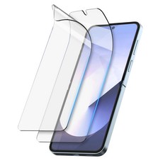 아라리 퓨어 풀커버 자가복원 TPU 휴대폰 전면 액정보호필름 2p 세트, 1세트