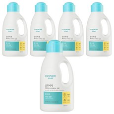 궁중비책 고농축 베이비 & 센서티브 섬유세제 용기, 5개, 1.5L