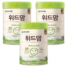 Pasteur With Mom配方奶粉 3號 12~24個月, 750g, 3罐