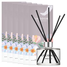 코코도르 퍼퓸 디퓨저, 화이트머스크, 200ml, 6개