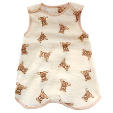 愛北鼻 兒童款 棉花糖背心式防踢被 建議70~100cm