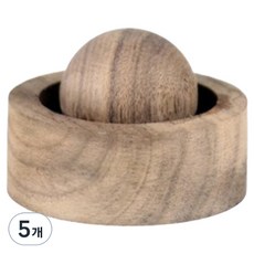 LAIRA 원목 디퓨저 5 x 3 cm, 5개, 1ml, 블랙월넛