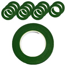 친절한마이쮸 플라워 꽃 테이프 그린, 12개