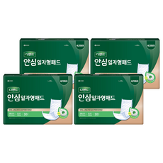 디펜드 남녀공용 안심 일자형 패드 성인기저귀, 30개입, 4개