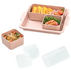 裝飾減肥單人獨食餐具組, 沙米色, 1套