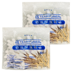 勤達 醫用未滅菌沖洗棉棒, 100支, 2包