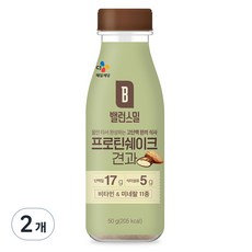 CJ 밸런스밀 견과, 50g, 2개