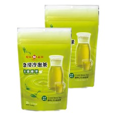 天仁茗茶 急沏冷泡茉香綠茶, 2g, 20包, 2袋