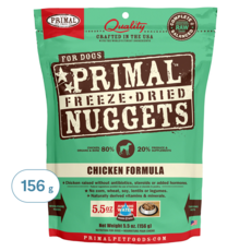 Primal Pet Foods 原獵生食 成犬用凍乾主食磚, 雞肉, 155g, 1包