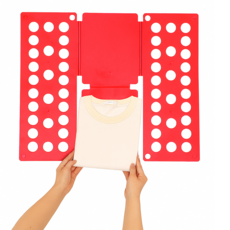 蒙利科 3秒快速摺衣板, 1個, 紅色