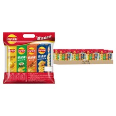 Lay's 樂事 意合組合包 240g, 原味, 海苔壽司口味, 雞汁口味, 焗烤馬鈴薯口味, 12袋