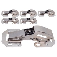 헤펠레 무타공 댐핑 경첩 실버, 6개
