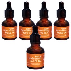 스킨아이 내추럴 발효 씨벅톤 오일, 20ml, 5개