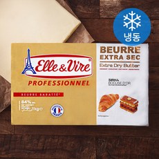 엘르앤비르 엑스트라 드라이 버터 (냉동), 1kg, 1개