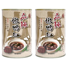 廣達香 麻辣嫩鴨血, 440g, 2罐