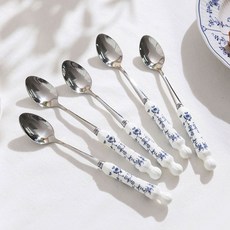 LLARISSA 布拉格藍茶匙, 茶匙 5入 + 盒, 5個