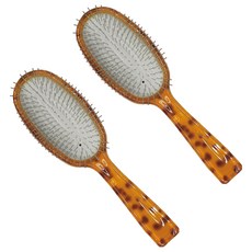 鐵製氣墊梳 大 HBC110, 混合顏色, 2個