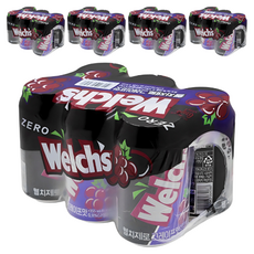 웰치스 웰치 제로 그레이프맛, 355ml, 30개