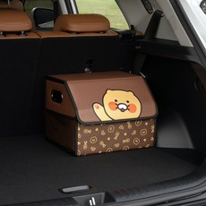 카카오프렌즈 춘식이 클리어 차량용 트렁크 정리함, 혼합색상