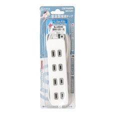 SUN JAKE 永旭電工 2P安全延長線組 4孔 SJ-204C, 1.8m, 1條, 白色