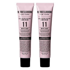 W.DRESSROOM 多麗絲 潤澤香水護手霜 No.11 純白皂香, 50ml, 2條