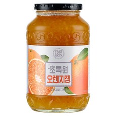초록원 오렌지잼, 1kg, 1개