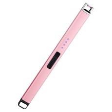 원터치 플라즈마 라이터 캠핑 캔들 토치, 핑크, 1개