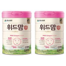 파스퇴르 위드맘 제왕 100일 분유, 750g, 2개