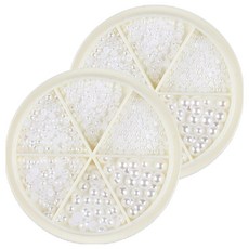 美甲珍珠寶石套組 KN-S2031, 混色, 2個