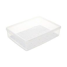 KEYWAY 聯府 名廚B1長型保鮮盒, 1組, 容器 + 蓋子 + 瀝水隔板
