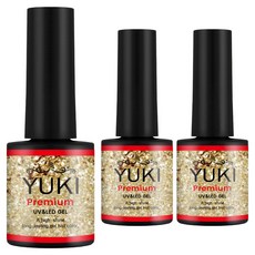 유키 프리미엄 컬러젤, 127호 다즐링샌드, 10g, 3개