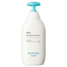 GOONGBE 宮中秘策 Primune 嬰幼兒洗髮沐浴露, 350ml, 1個