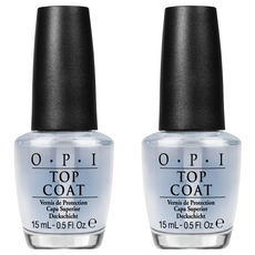 오피아이 탑코트, 투명, 15ml, 2개