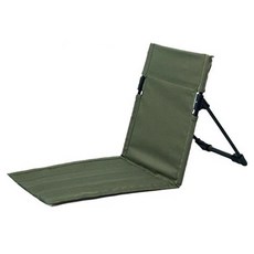 멜로우버디 그라운드 캠핑 체어, 카키, 1개