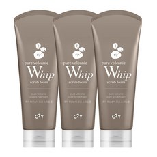 C2Y 火山泥去角質洗面乳, 120ml, 3條