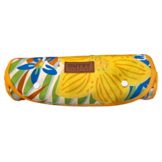 OUTSY Eco-reborn環保再生花色輕量野餐墊 防潑水 0.46kg超輕量, 暖陽秘境 棕色印花, 150 x 145cm