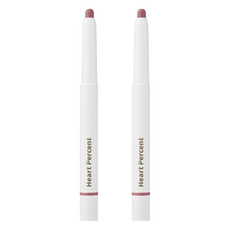 하트퍼센트 비건뷰티 도트 온 무드 립펜슬 0.8g, 19더스티핑크, 2개