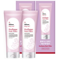 폴메디슨 고영양 단백질 딥레드 퍼퓸 헤어필러 화이트머스크향, 80ml, 2개