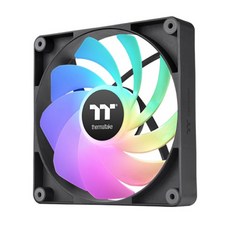 thermaltake 曜越 CT140 ARGB 反轉 散熱風扇 2個, CL-F174-PL14SW-A, 黑色, 1組