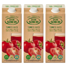 돈시몬 생과일 착즙 100% 토마토주스, 2L, 3개